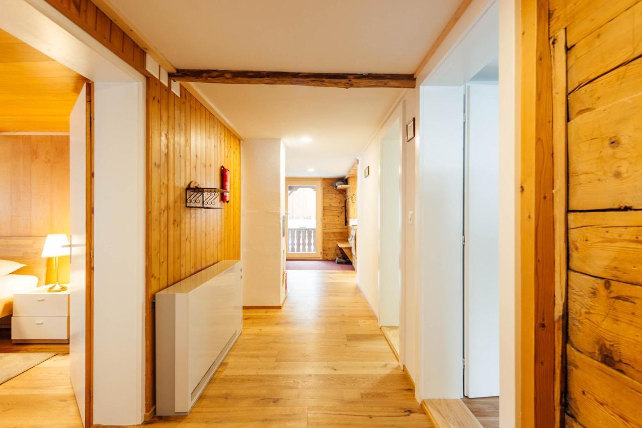 Ferienwohnung Casa Nacla Sedrun/Surrein Exterior foto