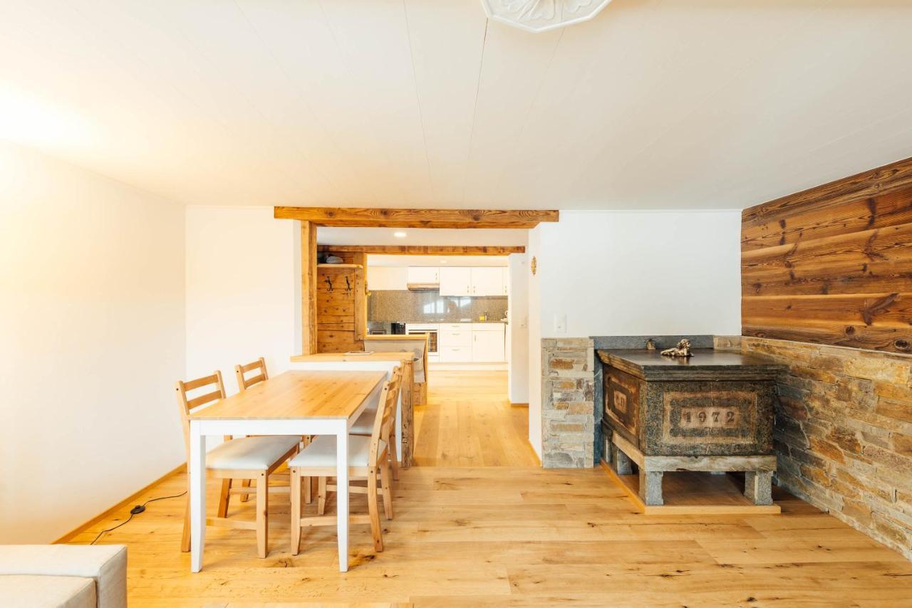 Ferienwohnung Casa Nacla Sedrun/Surrein Exterior foto